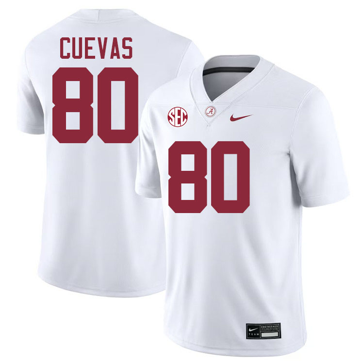 Josh Cuevas Alabama Jersey,University Of Alabama Crimson Tide Football Jersey,Uniforms-White